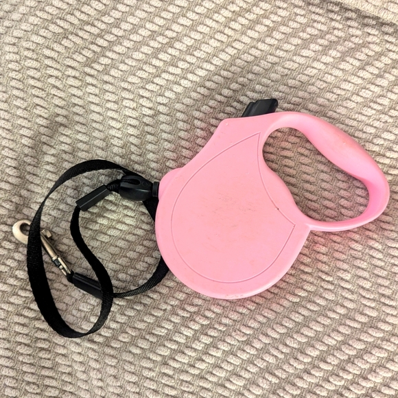 Pink Extendable Dog Lead Leash - Picture 1 of 2